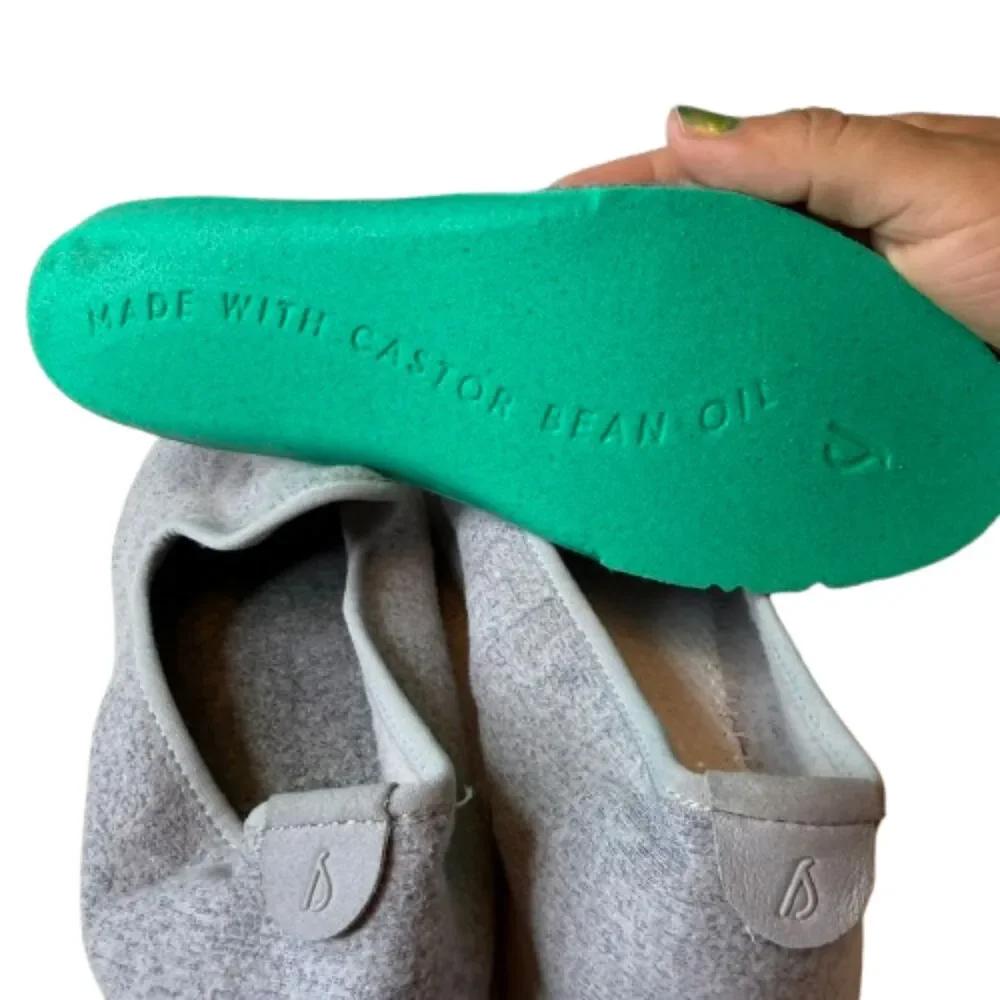 Allbirds Wool Lounger Gray Slip-On Women’s Merino Wool Comfort Shoes Size 7